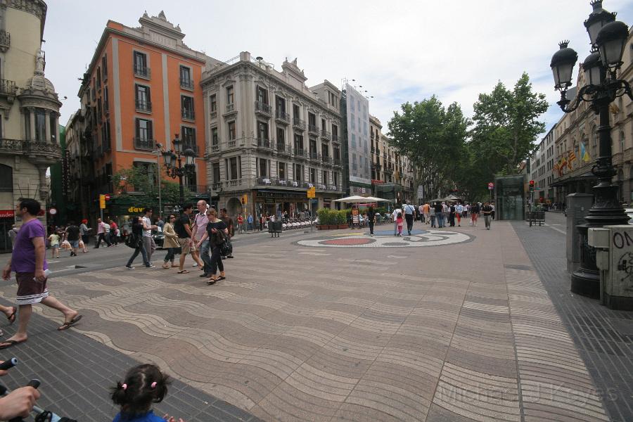 IMG_5050.JPG - Rare Moment, Las Ramblas in the clear