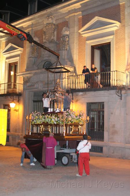 IMG_8355.JPG - Feast of Corpus Christi, Putting away the outdoor Monstrance till next year