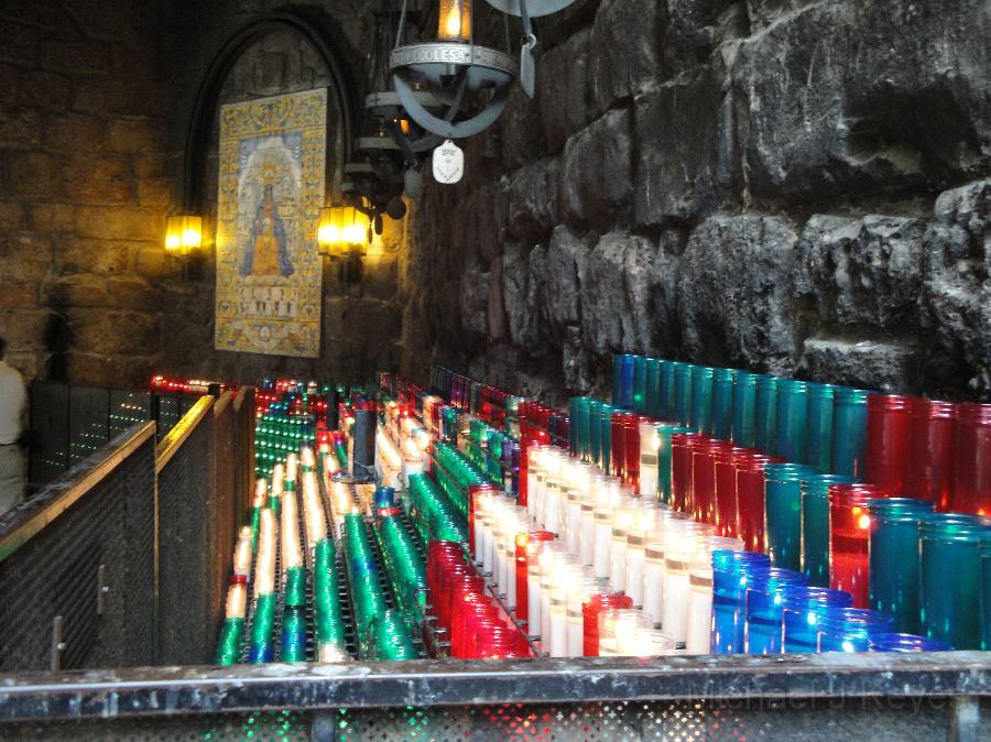 DSC01053.JPG - Votive Candles, lots of good wishes