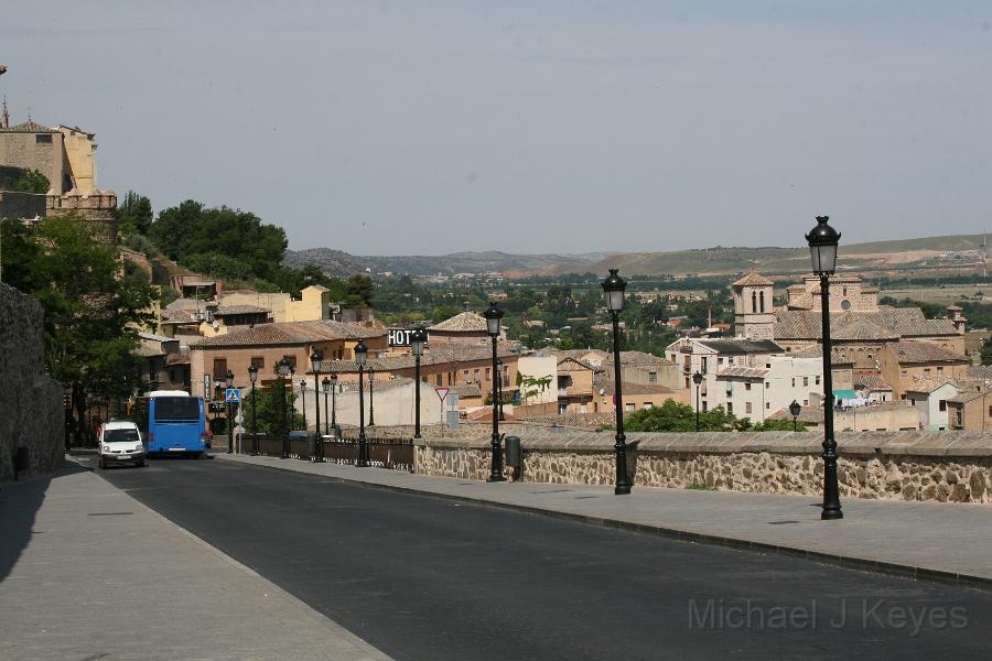 IMG_7674.JPG - Toledo is another hill top Town, you can see it is a good hike up hill from the plaza del sol, entrance.