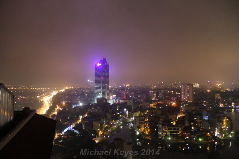 IMG_7385.JPG - Hanoi from West Lake rooftop bar