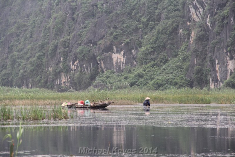 IMG_9485.JPG - Getting in the water to check the traps