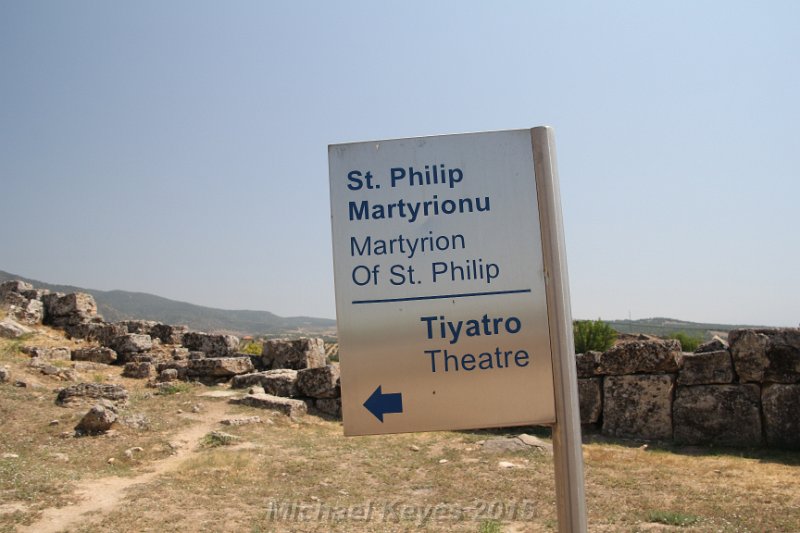 IMG_5509.JPG - The town's Martyrium was alleged to have been built upon the spot where Philip was crucified in AD 80.