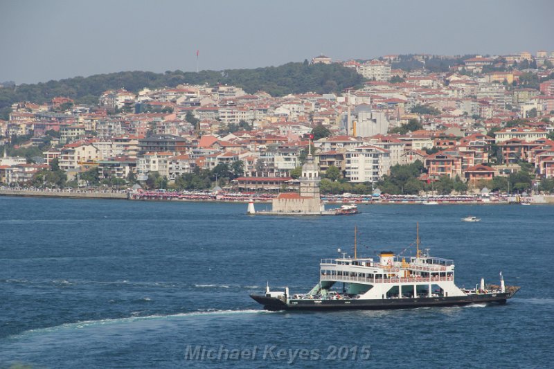 IMG_4292.JPG - The Maiden's tower on the Bosphorous