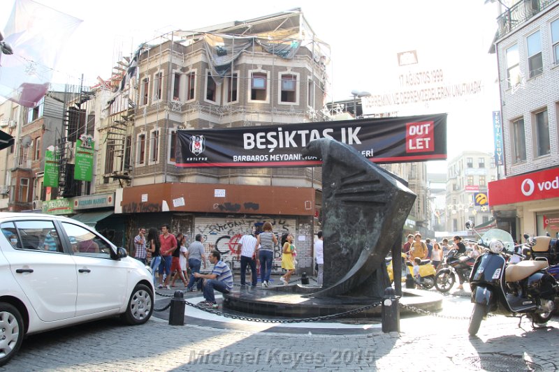 IMG_4330.JPG - Besiktas is one of the oldest districts and neighborhoods of Istanbul.  We met Nasuh for some dinner and walking. 