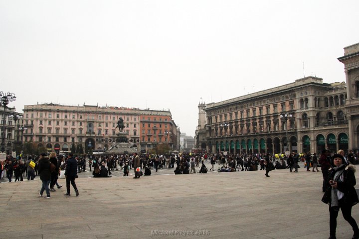 IMG_1888.JPG - Looking back from the steps of the Duomo!