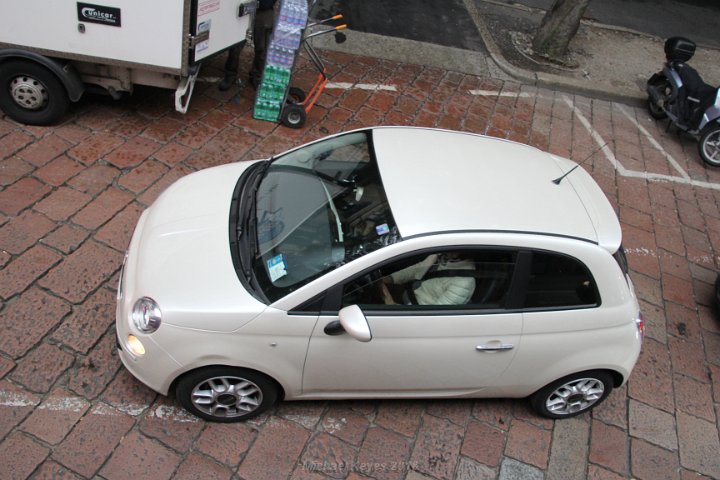 IMG_2079.JPG - small car from up high atop the bus