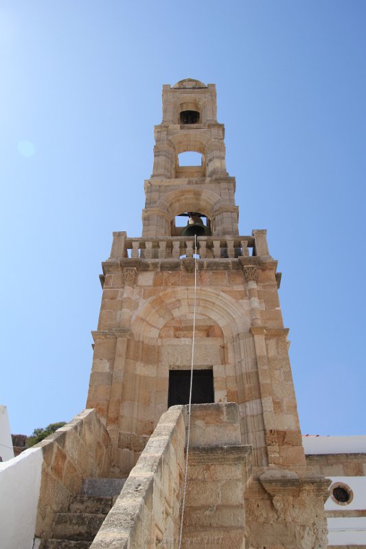 IMG_9806.JPG - Clock tower, Lindos