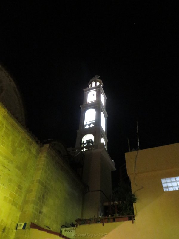 IMG_5918.JPG - Church, open late at night, in Rhodes