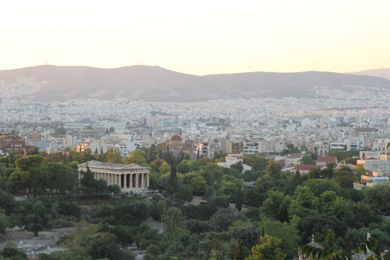 IMG_6811.JPG - Looking down at the Athens Agora. 