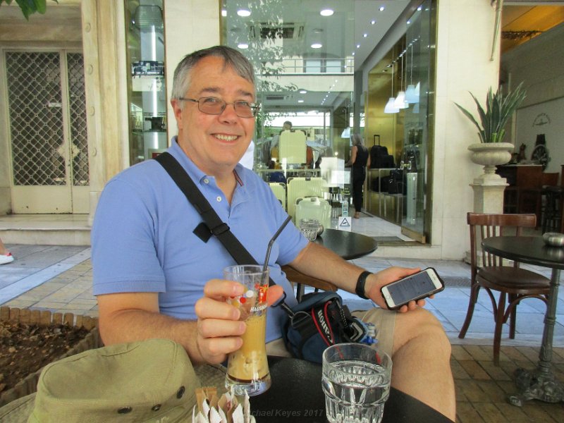 IMG_1088.JPG - Coffee stop .... (iced Espresso - very Greek!